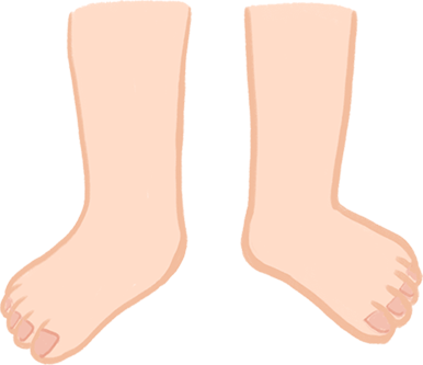 あしのイラスト