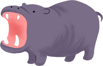 カバのイラスト
