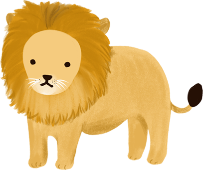 ライオンのイラスト