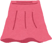 スカートのイラスト