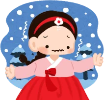 さむいですのイラスト