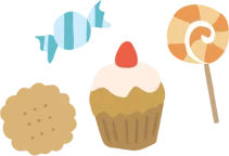 おかしのイラスト