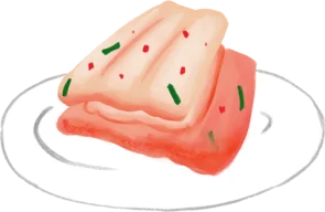 キムチのイラスト