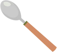 スプーンのイラスト